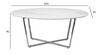 Миниатюра фото стол журнальный garda decor 30b-85511 | 220svet.ru