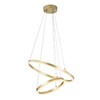 Миниатюра фото подвесной светодиодный светильник escada void 10254/2led gold app | 220svet.ru