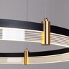 Миниатюра фото подвесной светодиодный светильник arte lamp mercury a2185sp-3bk | 220svet.ru