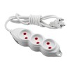 Миниатюра фото удлинитель mono electric 3гн х 2м б/з 150-010003-302 | 220svet.ru