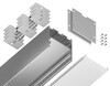 Миниатюра фото профиль накладной/подвесной для светодиодной ленты ambrella illumination profile system gp3050bk | 220svet.ru