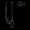 Миниатюра фото подвесной светильник lightstar escica 806010 | 220svet.ru