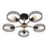 Миниатюра фото потолочная люстра escada banjo 679/5p black | 220svet.ru