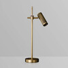 Миниатюра фото настольная лампа delight collection mt8906-1t antique brass | 220svet.ru