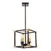 Миниатюра фото подвесная люстра lumina deco waldorf ldp 1140-4 bk+md | 220svet.ru