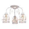 Миниатюра фото потолочная люстра arte lamp cincia a5090pl-3wg | 220svet.ru