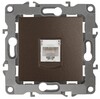 Миниатюра фото розетка информационная rj45 эра 12 12-3107-13 б0019351 | 220svet.ru