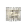 Миниатюра фото настенный светильник crystal lux aurelio ap2 gold+chrome/transparent | 220svet.ru