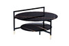Миниатюра фото стол журнальный garda decor 30b-872 bl | 220svet.ru
