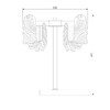 Миниатюра фото настольная лампа bogates 80509/1 | 220svet.ru