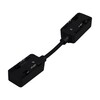 Миниатюра фото коннектор гибкий reluce rl 06202 power corner/inner connector bk | 220svet.ru