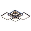 Миниатюра фото потолочная светодиодная люстра profit light 8057/2+2 pbk | 220svet.ru