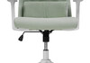 Миниатюра фото компьютерное кресло woodville salta light green / white 15396 | 220svet.ru