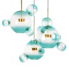 Миниатюра фото подвесной светильник loft it bolle 2027-d3 blue | 220svet.ru