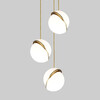 Миниатюра фото подвесной светильник delight collection crescent 3s brass | 220svet.ru