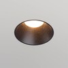 Миниатюра фото встраиваемый светильник для гкл потолка novotech nimbus 370996 черный | 220svet.ru