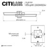Миниатюра фото потолочная люстра светодиодная с пультом ду citilux kubit cl201131 | 220svet.ru