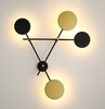 Миниатюра фото настенный светодиодный светильник inodesign doct gold 100 | 220svet.ru