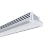 Миниатюра фото профиль встраиваемый с рассеивателем серебро 2м. ogm gm-08-12 | 220svet.ru
