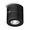 Миниатюра фото светодиодный спот elvan gw-6615l-10w-ww-bk | 220svet.ru