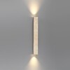 Миниатюра фото настенный светодиодный светильник odeon light travertino 6625/10wl бежевый | 220svet.ru