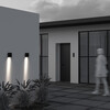 Миниатюра фото уличный настенный светильник maytoni shell o505wl-l6b3k | 220svet.ru
