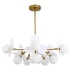 Миниатюра фото подвесная люстра arte lamp peacock a1369sp-10sg | 220svet.ru