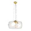 Миниатюра фото подвесная люстра lumina deco globo ldp 6018-500 pr+f.gd | 220svet.ru