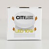 Миниатюра фото встраиваемый светодиодный светильник citilux вега cld53k10w | 220svet.ru
