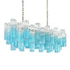 Миниатюра фото подвесной светильник loft it murano 10580/1000r clear blue | 220svet.ru
