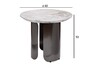 Миниатюра фото стол журнальный garda decor 57el-79702 | 220svet.ru