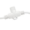 Миниатюра фото провод-шина для гирлянд uniel ucx-f90 t20/2m/wh ul-00013216 | 220svet.ru