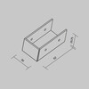 Миниатюра фото заглушка к профилю maytoni elasity ip o-tr001-ec-w | 220svet.ru