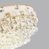 Миниатюра фото подвесная люстра odeon light chessi 5076/12 золотой | 220svet.ru