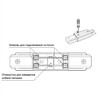 Миниатюра фото прямой коннектор denkirs tr1008-wh | 220svet.ru