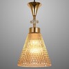 Миниатюра фото подвесной светильник reluce 02005-0.9-01 amber | 220svet.ru