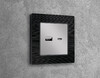 Миниатюра фото лицевая панель для розетки usb тип a+c ambrella volt quant alfa ap4110 | 220svet.ru