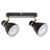 Миниатюра фото спот arte lamp fafnir a5047pl-2bk | 220svet.ru