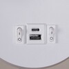 Миниатюра фото настенный светодиодный светильник reluce 86203-9.2-001kt led12w+usb wt | 220svet.ru