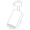Миниатюра фото трековый однофазный светильник arte lamp ridge a1518pl-1wh | 220svet.ru