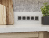 Миниатюра фото рамка 1-постовая ambrella volt omega ecta of140401 | 220svet.ru