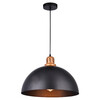 Миниатюра фото подвесной светильник arte lamp eurica a4249sp-1bk | 220svet.ru