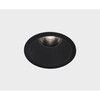 Миниатюра фото встраиваемый светильник italline it06-6025 black 3000k | 220svet.ru