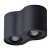Миниатюра фото потолочный светильник arte lamp falcon a5645pl-2bk | 220svet.ru