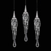 Миниатюра фото подвесной светильник goddess tears 3 chrome delight collection | 220svet.ru