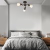 Миниатюра фото потолочная люстра escada calla 1109/3p wenge | 220svet.ru