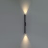 Миниатюра фото уличный фасадный светильник odeon light tubus 7105/10wl черный | 220svet.ru