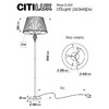 Миниатюра фото торшер citilux вена cl402923 | 220svet.ru