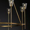 Миниатюра фото люстра torche de verre 8 gold | 220svet.ru