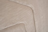 Миниатюра фото кровать двухспальная велюр серый 200*220*146см garda decor 102an-kro-3180-ser | 220svet.ru